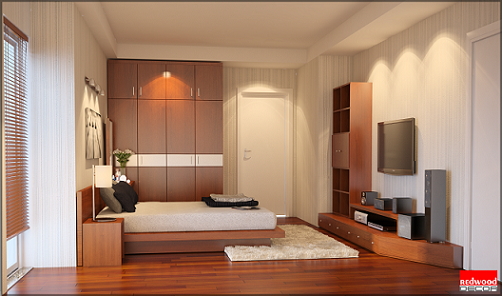 Nội thất căn hộ số 10 - Chung cư Mipec Tower - Phòng ngủ lớn
